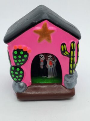 CA011 DAY OF THE DEAD CERAMIC, H: 3 in.