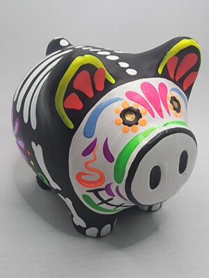 CA036 DAY OF THE DEAD CERAMIC, H: 4 in.