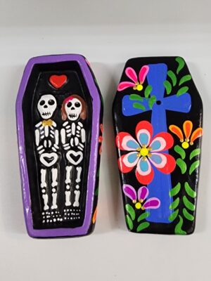 CA079 DAY OF THE DEAD CERAMIC, H: 5 x 2 in.