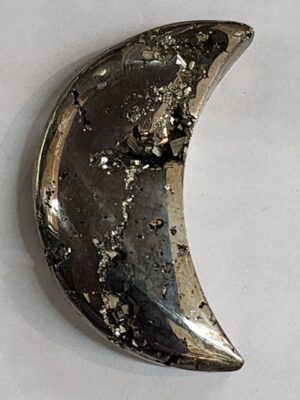 FF04 PYRITE STONE MOON SHAPE /lb.
