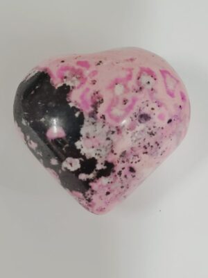 FG3 RHODONITE STONE HEART SHAPE /lb.