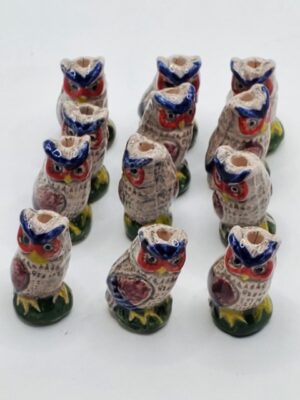 GAS13 A DOZEN CERAMIC INCENSE HOLDER