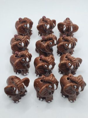 GAS09 A DOZEN CERAMIC INCENSE HOLDER