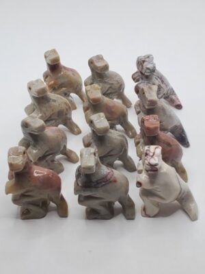 GD009 ONE TYRANNOSAURUS STONE FIGURINES