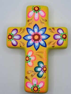 GG012 CERAMIC CROSSES H: 4 in.