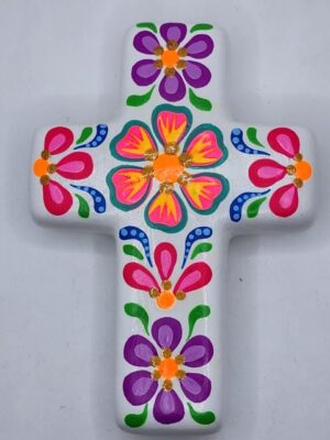 GG031 CERAMIC CROSSES H: 4 in.