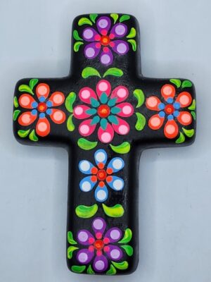 GG032 CERAMIC CROSSES H: 4 in.