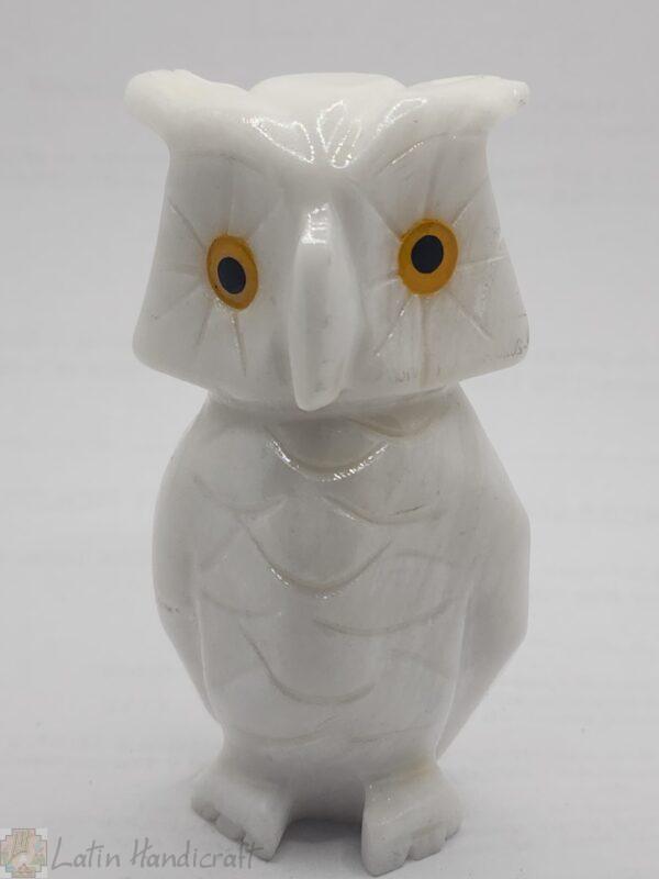 GD107 OWL  STONE FIGURINES