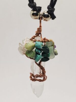 HD21 CLEAR QUARTZ HANDMADE NECKLACES