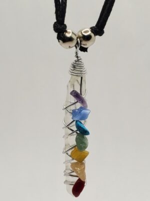 HD23 CLEAR QUARTZ HANDMADE NECKLACES