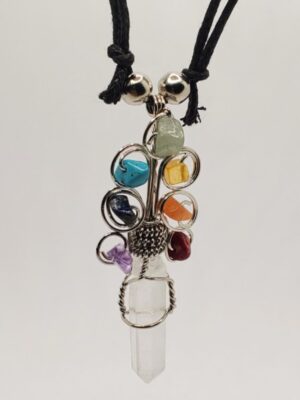 HD25 CLEAR QUARTZ HANDMADE NECKLACES