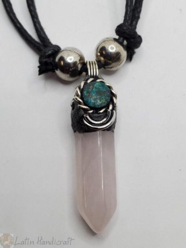 HD29   ROSE QUARTZ  NECKLACES