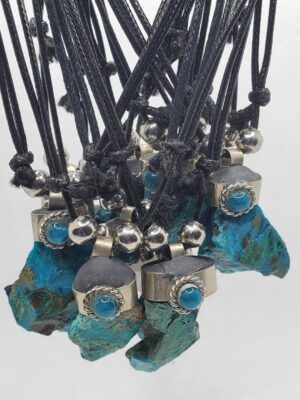 HD35 ONE CHRYSOCOLLA STONE NECKLACES