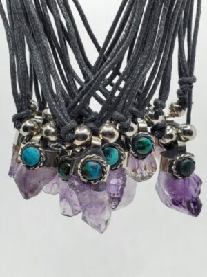 HD39 ONE AMETHYST NECKLACES