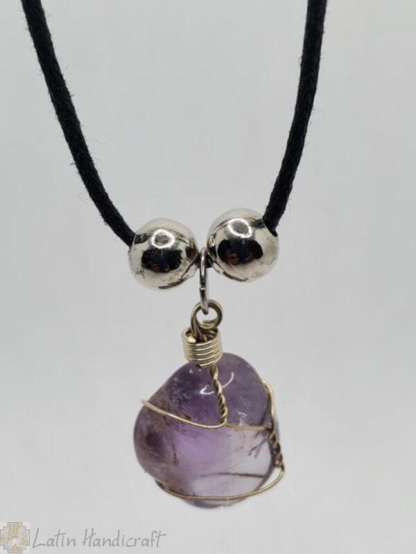 HD49   AMETHYST HANDMADE NECKLACES