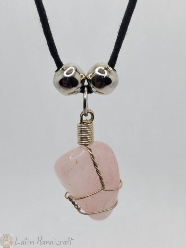 HD51   ROSE QUARTZ  NECKLACES