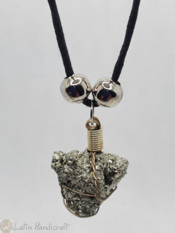 HD53   PYRITE HANDMADE NECKLACES