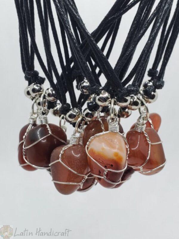 HD58   CARNELIAN STONE NECKLACES