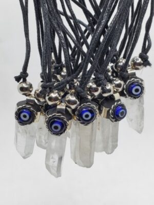 HD70 ONE CLEAR QUARTZ HANDMADE NECKLACES