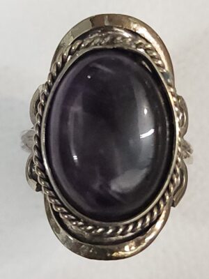HE11 PERUVIAN RING WITH AMETHYST COLOR STONE