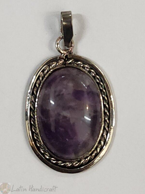 HF10     12 UNIT AMETHYST PENDANTS