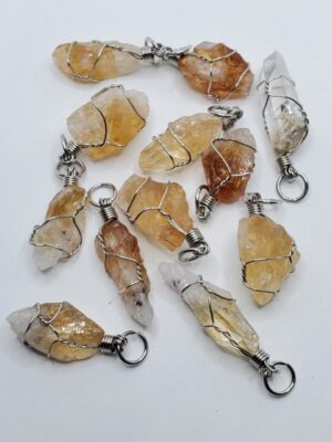 HF17 ONE CITRINE PENDANTS