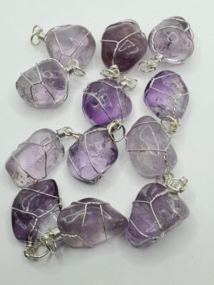 HF20 ONE AMETHYST PENDANTS