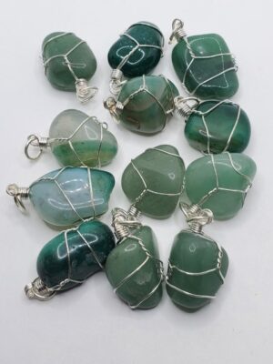 HF21 ONE AVENTURINE PENDANTS