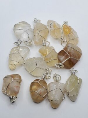HF24 ONE CITRINE PENDANTS