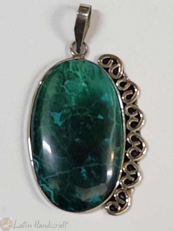 HF06     12 UNIT CHRYSOCOLLA PENDANT