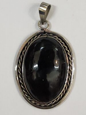 HF09 12 UNIT OBSIDIAN PENDANT