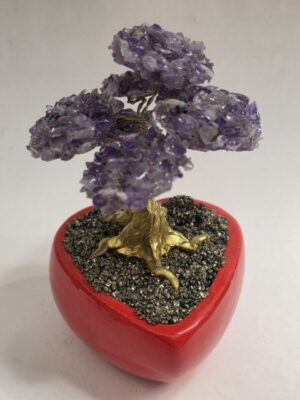 B1E STONE TREE OF LIFE WITH CERAMIC BASE M, H: 5 in.