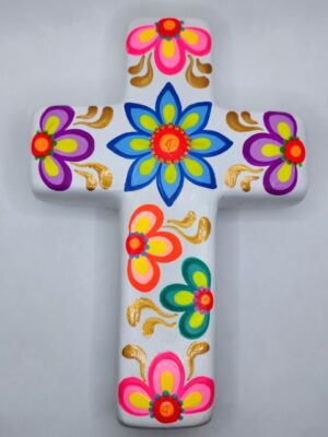 GG501   CERAMIC CROSSES H: 6.75 in.