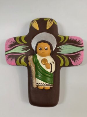 GJ21   PERUVIAN CERAMIC DECORATIVE  L