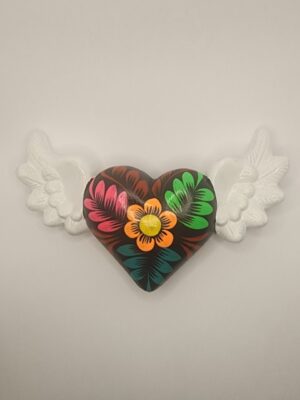 GJ26   PERUVIAN CERAMIC DECORATIVE  L: 6.5in.