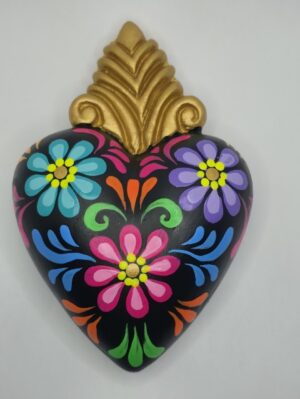 GJ29 PERUVIAN CERAMIC DECORATIVE L: 6in.