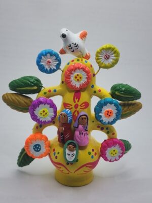 GJ54   PERUVIAN CERAMIC DECORATIVE  L