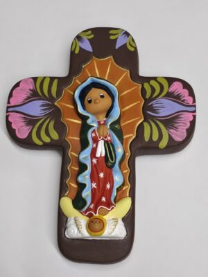 GJ07   PERUVIAN CERAMIC DECORATIVE H: 8 in.