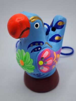 K008   WATER WHISTLE CERAMIC OCARINA H: 2.75 in.